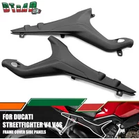 For DUCATI Streetfighter V4 V4S SP 2020-2023 2024 Carbon Fiber Subframe Covers Frame Side Panels Fairing Motorcycle Accessories