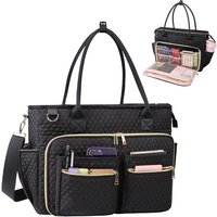Multi Functional Teacher Handbag Large Capacity Portable Laptop Document Storage Bag Multi Purpose Durable Shoulder Bag
