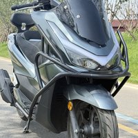 modified motorcycle spare part 2025year pcx160 bumper front side crash guard bumpers for 2025year honda pcx160