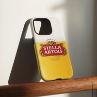 S-STELLA A-ARTOIS Beer Phone Case For iPhone 17 16 15 14 13 12 Pro Max Plus Glossy HD Double-Layer Liquid Hard Shell