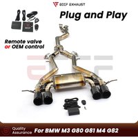 Aggressive Exhaust Sound Titanium Catback Exhaust System For BMW M3 G80 G81 M4 G82 Plug and Play Performance Upgrade