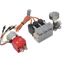 Upgrade Huina Kabolite Double-e Hydraulic Kit 3CH Mini Valve Oil Pump Relief Valve For 1580 1592 1593 594 EC160E Excavator Parts
