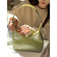 JIAERDI PU Leather Solid Handbags Women Spring Zipper Casual Tote Shoulder Bag Female Harajuku High Street Luxury Bag Ladies
