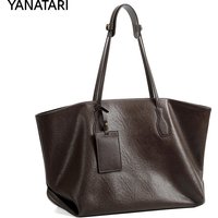 Luxury woman Shoulder bag soft leather large capacity square fashion tote bag korean Fashionable Handbag Shopping underarm bags