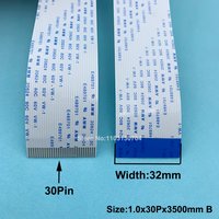 6PCS 30Pin 3500mm 31mm Width E301115 FFC Flat Cable For Mimaki JV150 JV300 CJV150 CJV300 Printer CR Trailing Long Date Cable
