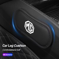 Car Knee Support Pad Leg Cushion Interior Soft Leather Relieve Driving Fatigue Parts For MG ZS MG4 EV MG5 MG HS MG3 MG6