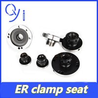 ER16 ER20 ER50 ER25 ER32 ER40 125mm 80mm 100mm Mini Flange Four Axis Collet Fixture Chuck for CNC Milling Lathe Tools