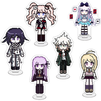 Danganronpa 10CM Acrylic Stand keychain Kyouko Kirigiri Cute Pixel Desktop Decor Item birthday gift Surprise