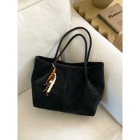 Stylish Retro Large Capacity Women's Shoulder Bag Casual Simple Tote Bag Handbag for Winter 2025 Fashionable PU Leather