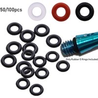 50/100Pcs/Set Hunting Rubber O Ring Darts Arrow Tips Broadhead Replace Gasket Grip Washer Grommets Stems/Flights Accessories