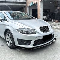 Maxton Style Przedni zderzak Splitter Spoiler do Seat Leon Cupra R & TDI FR & TFSI FR MK2 2009-2012 Facelift Body Kits Tuning