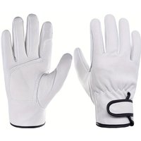 Leather High Temperature Heat Insulation Gloves Leather WorkSafety Protection Welding Garden Gloves Leather Construction Gloves