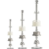 Stainless Steel Core with Pole Kitchen Grinder Mill Parts Household High Quality Easy to Use Manual Pepper Parts Tools Accessory