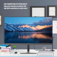27 Inch 16:9 Computer Privacy Screen Filter PET Magnetic Computer Privacy Film Removable Anti Glare Blue Light Protector Eye Car