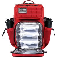 45L Meal Prep Management Backpack Gym Tactical Waterproof Insulated Lunch Cooler Bag Hiking Camping Travel Rucksack