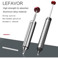LEFAVOR Aluminum Powerful Desoldering Pump Suction Tin Gun Soldering Sucker Pen Removal Vacuum Solder Iron Welding Repair Tool