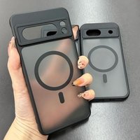 Translucent Matte Magnetic Case For Google Pixel 10 11 Pro XL 6 7 8 9 Pro XL A 11A 10A 9A 8A 7A For Magsafe Mac Safe Phone Cover