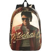 Michael Jacksons Musical Movie 2026 Casual Backpack Gift High School Business Daypack for Men Women Laptop Canvas Bags