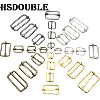 10 teile/paket Metalls chieber Tri-Glides Draht geformte Rollens tift schnallen Riemens chieber Einstell schnallen