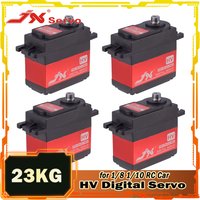 JX 23KG HV Metal Gear Digital Standard Servo PDI-HV6223MG 6-8.4V Motor for 1/8 1/10 RC Car Robot Airplane Drone Aicraft Toy Part