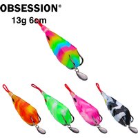 OBSESSION WLL 13g 6cm Frog Lure Fishing Lures Fishing Accessories Catfish Lure Top Water Wobblers Artificial Baits