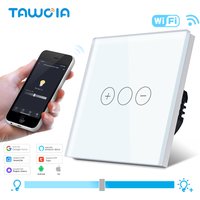 TAWOIA Smart Dimmer Switches 1Gang WiFi Control LED Dimmable Light Switch Support Tuya Google Smart Life Alexa Yandex Alice APP