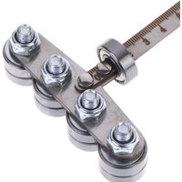 Positioning Caliper Total Length 63.5cm Versatile Stainless Steel Bearing Circular Saw Guide for Consistent and Precise Cutting