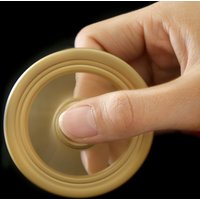 Fidget spinner for adults finger spinner, stress-relief all-metal wheel spinner toy spins for 3-5 minutes relieves stress safely