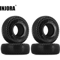 INJORA 1.3" 72*24mm XHX Pin Tires for 1/18 1/24 Micro Crawler Upgrade (T1321)