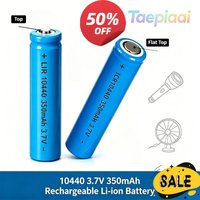 10440 AAA 3.7V 350mAh Rechargeable Lithium-ion Battery for Video Game Console Power Bank Toy Microphone Flashlight Shaver Mouse