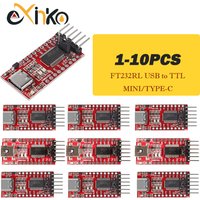 1-10pcs FT232RL FTDI USB 3.3V 5.5V to TTL Serial Adapter Module for Arduino FT232 Pro Mini USB TO TTL 232