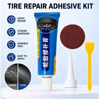 AliExpress NONE Permanent Rubber Tire Repair Glue 30ml Complete Kit Quick Patch Seal For Bike Motorcycle ATV Car Tyre Crack Leak Repair Supplies