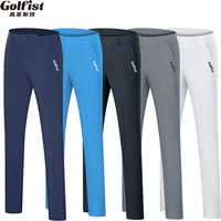 Golfist Golf Men's Summer Sports Pants Breathable Quick Dry Elastic Trouser Slim Fit Trousers Golf Tennis Sports Trousers