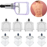 Ensemble de thérapie de chi ping sous vide en plastique en forme d'étoile d'amour, pots de massage chinois d'aspiration, canettes, nouveau style, 4 pièces