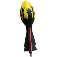 Kids Athletics Target Throw Rocket Aero Howler Foam Vortex Ball with Whistles for Junior Athletics School Sports Equipment
