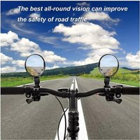 AliExpress NONE 1PC Bicycle Rearview Mirror Electric Scooter Rear View Mirror For Xiaomi Scooter Back Mirror Rearview for Ninebot Bike Accessory