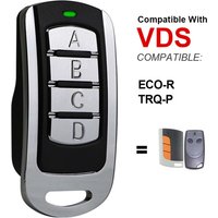 VDS ECO-R TRQ P Garage Door Remote Control Replicator 433.92MHz Rolling Code Gate Opener