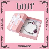 HOT SKZOO Stray Kids DOIT Fashion Bracelet Five Pointed Star Heart Shaped Bracelet Felix Adjustable Zinc Alloy Bracelet Jewelry