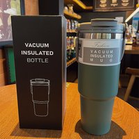 30oz Thermal Cup Stainless Steel Water Bottle with Straw Leakproof Car Tumbler Vacuum Insulated Flask for Outdoor Sports Gym