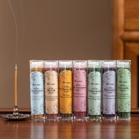 40Pcs Short Incense Sticks with Various Scents Such as Apple, Cinnamon, Rosemary, Etc., Available in 9cm Wooden Incense Sticks, Suitable for Home Use, Long-Lasting Strong Fragrance for Indoor