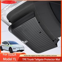 For Tesla Model YL Trunk TPE Protective Pad Anti-dirty Pad Trunk Scratch Mat New Model YL Launch 2026 Tailgate Protective Mats