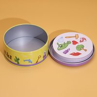Round Box Family Party Game, Ideal for Festival Gathering, Quick Spot Matching Card Game, Portable Travel Interactive Board Game