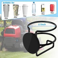 Double Fence Cup Holder Car Magnetic Cup Holder Easy Install Beverage Bottles Organizer for Vehicles for Tractor Trucks and SUV