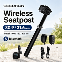 AliExpress NONE SEEKRUN S7 Bluetooth Wireless Dropper Seatpost MTB Mountain Bicycle Saddle Post 30.9mm 31.6mm 100/120/150/175mm Travel