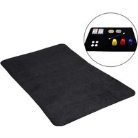 1pc Professional Close Up Poker Deck Card Mat ( Black ) Tricks Illusions Accessories Gimmick Props Magicians Mat Pad