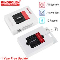 KINGBOLEN Ediag Link All System Deutsches Auto Diagnosegerät Bidirektionaler Test CAN FD 10 Resets Auto Scanner 1 Jahr Kostenlose Updates