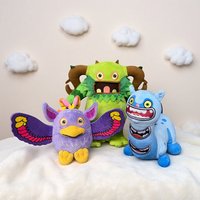 My Singing Monsters Plush Toy Soft Stuffed Cartoon Monster Doll Cute Animal Figure Home Decoration Gifts For Fans