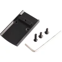 Rear Plate Base Mount G17/19/22/23 VISM Red Dot Sight Scope Rail Mount Adapter Hunting Accessories
