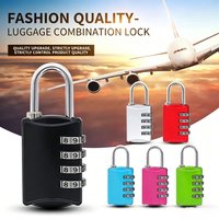 Combination Padlock Lock for Gym Lockers School Toolbox and More Portable Resettable and Secure Design for Sports and OutdoorUse