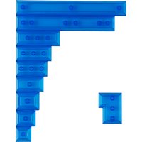 YMDK Black Clear Blue Colorful ABS Material Backlit DSA Profile Custom Keycaps PBT For MX Switches Keyboard
